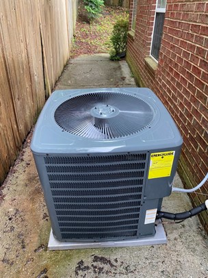 Freshly tuned up air conditioner in Martinez home where we performed AC tune-up in Goodman AC Maintenance Experts in Martinez, GA